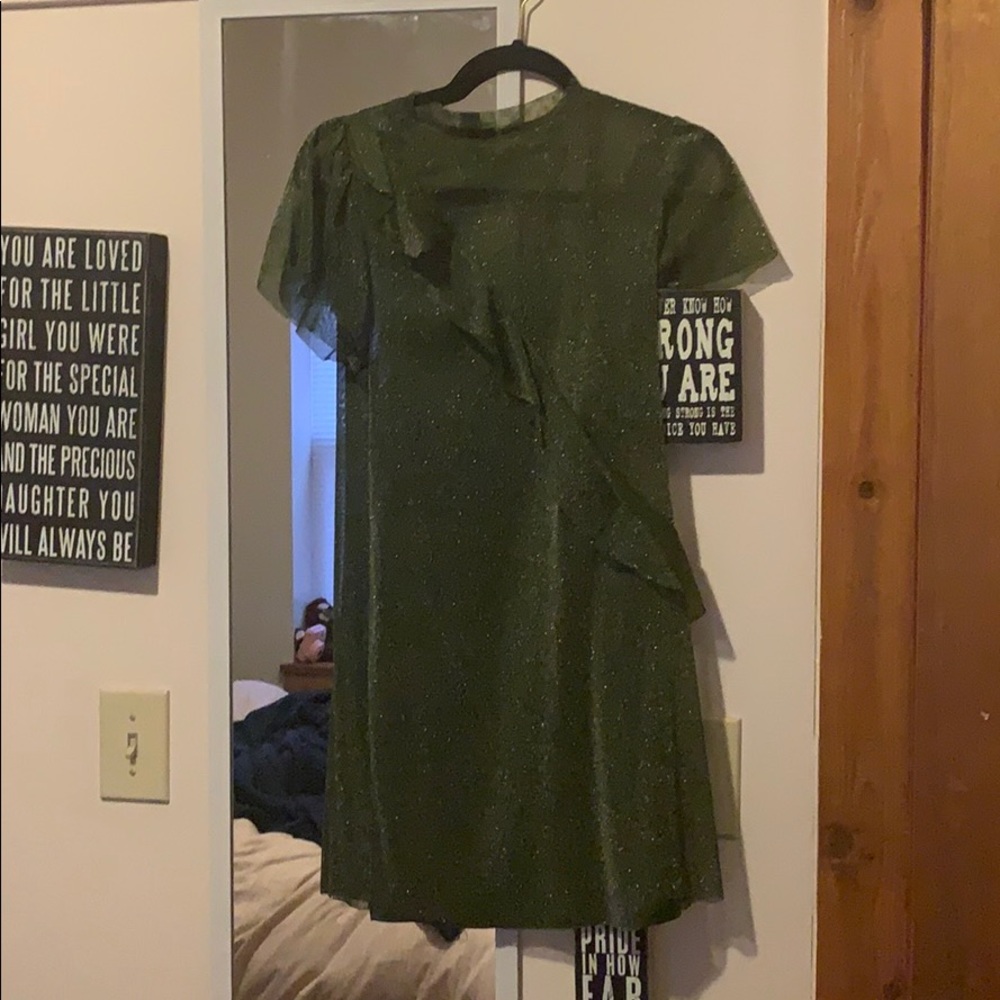 Green Sparkly Dress